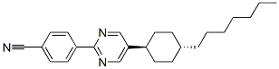 trans-4-[5-(4-heptylcyclohexyl)-2-pyrimidyl]benzonitrile CAS#: 72785-10-5