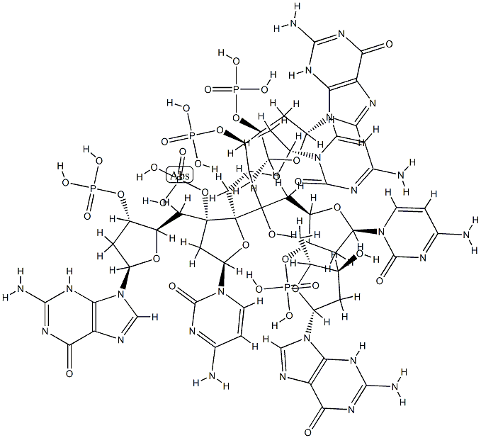 tri-(deoxyguanylic acid-deoxycytidylic acid) CAS#: 76186-50-0