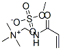 trimethyl[[(1-oxoallyl)amino]methyl]ammonium methyl sulphate CAS#: 79820-01-2