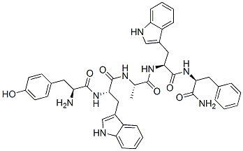 tyrosyl-tryptophyl-alanyl-tryptophyl-phenylalaninamide CAS#: 76932-83-7