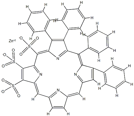 zinc tetraphenylporphyrintrisulfonate CAS#: 78521-08-1