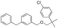 1-[1-[(3-benzylphenyl)methoxy]-2-methyl-propan-2-yl]-4-chloro-benzene CAS#: 80843-87-4