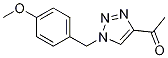 1-[1-(4-Methoxy-benzyl)-1H-[1,2,3]triazol-4-yl]-ethanone CAS#: 88860-93-9