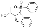 1-[1-(PHENYLSULFONYL)INDOLE-2-YL]ETHANOL CAS#: 80360-24-3