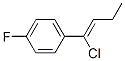 1-(1-chloro-1-butenyl)-4-fluorobenzene CAS#: 83783-53-3