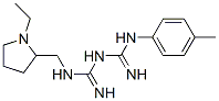 1-[(1-ethyl-2-pyrrolidinyl)methyl]-5-(p-tolyl)biguanide CAS#: 83846-72-4