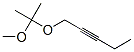 1-(1-methoxyisopropoxy)pent-2-yne CAS#: 84282-45-1