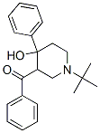 [1-(1,1-dimethylethyl)-4-hydroxy-4-phenylpiperidin-3-yl] phenyl ketone CAS#: 81831-81-4