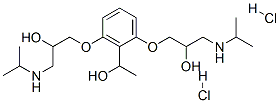 1-[2-(1-hydroxyethyl)-3-[2-hydroxy-3-(propan-2-ylamino)propoxy]phenoxy ]-3-(propan-2-ylamino)propan-2-ol dihydrochloride CAS#: 87049-35-2