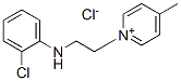 1-[2-[(2-chlorophenyl)amino]ethyl]-4-methylpyridinium chloride CAS#: 84041-70-3