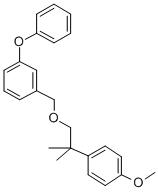 1-[[2-(4-methoxyphenyl)-2-methyl-propoxy]methyl]-3-phenoxy-benzene CAS#: 80843-55-6