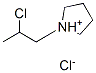 1-(2-chloropropyl)pyrrolidinium chloride CAS#: 84712-91-4