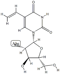 1-(2-deoxy-(2-fluoroarabinofuranosyl))-5-vinyluracil CAS#: 87782-49-8