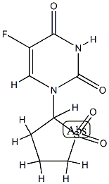 1-(2'-tetrahydrothienyl)-5 fluorouracil-1-'1'-dioxide CAS#: 81486-02-4