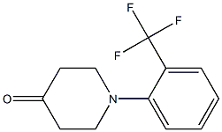 1-[2-(trifluoromethyl)phenyl]piperidin-4-one CAS#: 821792-43-2