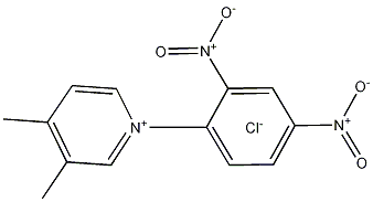 1-(2,4-Dinitrophenyl)-3,4-dimethyl-pyridinium Chloride CAS#: 80253-79-8