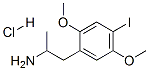 (+/-)-1-(2,5-DIMETHOXY-4-IODOPHENYL)-2-AMINOPROPANE HYDROCHLORIDE CAS#: 82830-44-2