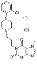 1-(3-(4-(o-Chlorophenyl)-1-piperazinyl)propyl)theobromine dihydrochlor ide CAS#: 87798-89-8