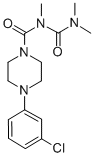 1-(3-Chlorophenyl)-4-(2,4,4-trimethylallophanoyl)piperazine CAS#: 80712-22-7
