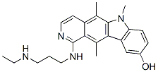 1-[[3-(Ethylamino)propyl]amino]-5,6,11-trimethyl-6H-pyrido[4,3-b]carbazol-9-ol CAS#: 83948-22-5