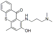 1-(3-dimethylaminopropylamino)-2-hydroxy-4-methyl-thioxanthen-9-one CAS#: 80568-60-1