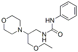 1-(3-ethoxy-2-morpholin-4-yl-propyl)-3-phenyl-urea CAS#: 86398-85-8