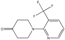 1-[3-(trifluoromethyl)pyridin-2-yl]piperidin-4-one CAS#: 801306-55-8