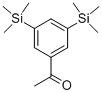 1-(3,5-BIS-TRIMETHYLSILANYL-PHENYL)-ETHANONE CAS#: 81500-98-3