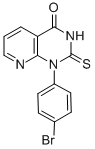 1-(4-BROMOPHENYL)-2-THIOXO-1,2,3,4-TETRAHYDROPYRIDO[2,3-D]PYRIMIDIN-4-ONE CAS#: 89374-60-7