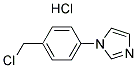 1-[4-(CHLOROMETHYL)PHENYL]-1H-IMIDAZOLE HYDROCHLORIDE CAS#: 86718-09-4
