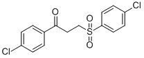 1-(4-CHLOROPHENYL)-3-[(4-CHLOROPHENYL)SULFONYL]-1-PROPANONE CAS#: 87015-40-5