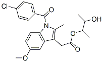 1-(4-Chlorobenzoyl)-5-methoxy-2-methyl-1H-indole-3-acetic acid 2-hydroxy-1-methylpropyl ester CAS#: 87293-45-6