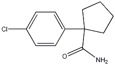 1-(4-Chlorophenyl)cyclopentanecarboxamide CAS#: 84833-61-4