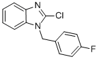 1-(4-Fluorobenzyl)-2-chlorobenzimidazole CAS#: 84946-20-3