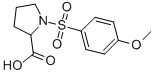 1-[(4-METHOXYPHENYL)SULFONYL]PYRROLIDINE-2-CARBOXYLIC ACID CAS#: 81242-27-5