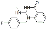 1-[(4-fluorophenyl)methyl]-2,3-dihydro-2-(methylamino)quinazolin-4(1H)-one CAS#: 84196-10-1