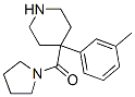 1-[[4-(m-tolyl)-4-piperidyl]carbonyl]pyrrolidine CAS#: 83863-46-1