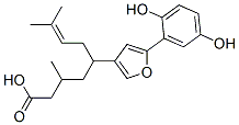 (+)-[1-[5-(2,5-Dihydroxyphenyl)-3-furanyl]-4-methyl-3-penten-1-yl]3-methylbutanoate CAS#: 85022-64-6