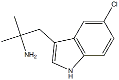 1-(5-Chloro-1H-indol-3-yl)-2-Methylpropan-2-aMine CAS#: 833-05-6