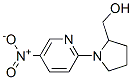 [1-(5-Nitro-2-pyridyl)-2-pyrrolidinyl]methanol CAS#: 87766-18-5