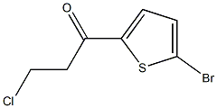 1-(5-bromothiophen-2-yl)-3-chloropropan-1-one CAS#: 80775-42-4