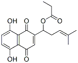 [1-(5,8-dihydroxy-1,4-dioxo-naphthalen-2-yl)-4-methyl-pent-3-enyl] pro panoate CAS#: 84272-99-1