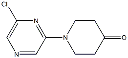 1-(6-chloropyrazin-2-yl)piperidin-4-one CAS#: 80959-07-5