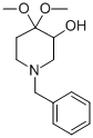 1-BENZYL-3-HYDROXY-4-DIMETHOXY-PIPERIDINE CAS#: 83763-31-9