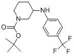 1-BOC-3-(4-TRIFLUOROMETHYL-PHENYLAMINO)-PIPERIDINE CAS#: 816468-50-5