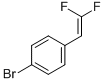1-BROMO-4-(2,2-DIFLUOROVINYL)BENZENE CAS#: 84750-93-6