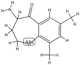 1-Benzoxepin-5(2H)-one,4-amino-3,4-dihydro-7,9-dimethyl-(8CI) CAS#: 802048-46-0