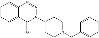 1-Benzyl-4-(3,4-dihydro-4-oxo-1,2,3-benzotriazin-3-yl)piperidine CAS#: 86589-81-3