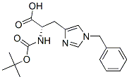 1-Benzyl-N-(tert-butoxycarbonyl)-L-histidine CAS#: 81018-79-3