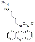 1-Butanol, 4-((1-nitro-9-acridinyl)amino)-, monohydrochloride CAS#: 80704-89-8